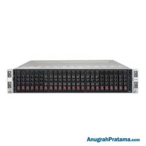 SUPERMICRO SuperServer 2028TP-HC1TR (4 Node) [8x E5-2609v4, 32x 8GB, 2x 600GB 12G SAS 10K, 2000W, No OS] Rack Server