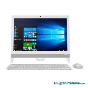 LENOVO IdeaCentre 330-20AST (AMD A6-9200, 4GB, 1TB, Win 10, 19.5 Inch, White) AIO Desktop PC - F0D8001HID
