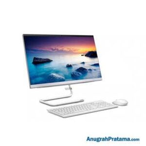 LENOVO IdeaCentre A340-24ICB (Core i5-9400T, 4GB, 1TB, VGA 2GB, Win 10, 23.8 Inch Touch, White) AIO Desktop PC - F0E6008CID