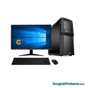 GEAR GC-2400PD W10G (Core i5-2400, 2GB, 1TB, GT 710 2GB, DVDRW, Win 10 Pro Digital, 18.5 Inch) Desktop PC