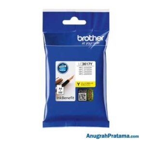 BROTHER LC-3617Y Yellow Ink Cartridge (LC3617Y)