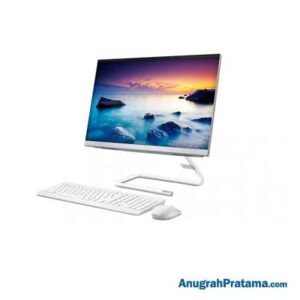 LENOVO ideaCentre A340-22IWL (Core i3-8145U, 4GB, 1TB, Win 10 Home, 21.5 Inch, White) AIO Desktop PC - F0EB000QID