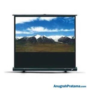 JK 100 Inch 4 : 3 Ratio Star Floor Pull Up Projector Screen (203 x 152 cm)