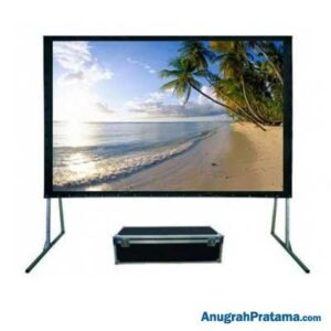 JK 200 Inch Fast Fold Front and Rear Projector Screen (4m x 3m)