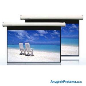 JK YY1 100 Inch 4 : 3 Ratio Motorized Projector Screen (203 x 152 cm)