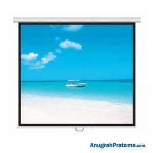 JK YY2 70 Inch 1 : 1 Ratio Manual Projector Screen (177 X 177 cm)