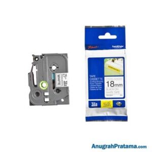 BROTHER TZe-S241 Labelling Tape Cassette (Black on White Strong Adhesive, 18mm wide)