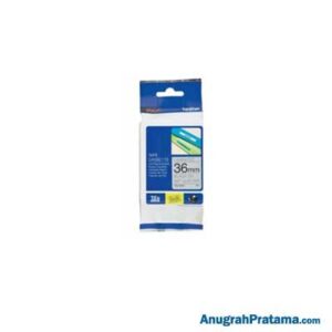 BROTHER TZe-SM961 Labelling Tape Cassette (Black on Matte Silver Strong Adhesive, 36mm wide)