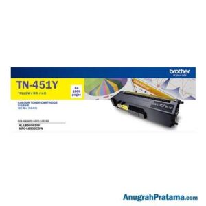 BROTHER TN-451Y Yellow Toner Cartridge