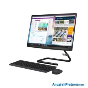 LENOVO IdeaCentre A340-22ICB (Core i5-9400T, 8GB, 1TB, VGA 2GB, Win 10, 21.5 Inch, Black) AIO Desktop PC - F0E9005YID
