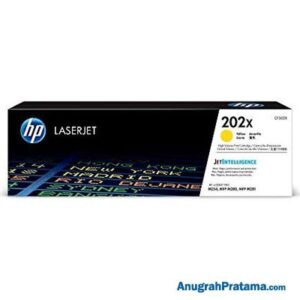 HP 202X High Yield Yellow Original LaserJet Toner (CF502X)