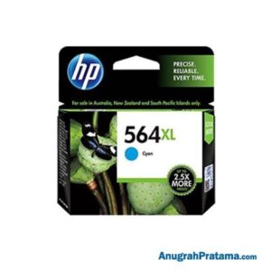 HP 564XL High Yield Cyan Original Ink Cartridge (CB323WA)
