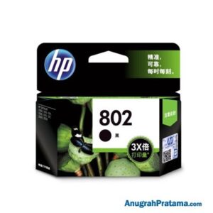 HP 802 Black Original Ink Cartridge (CH563ZZ)
