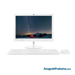 LENOVO IdeaCentre 330-20AST (AMD A6-9225, 4GB, 1TB, Win 10, 19.5 Inch, White) AIO Desktop PC - F0D8006DID