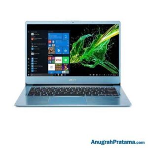 ACER Swift 3 SF314-41-R24M (AMD Ryzen 5 3500U, 4GB, 512GB SSD, Radeon Vega 8, Win 10, 14 Inch, Glacier Blue) Notebook