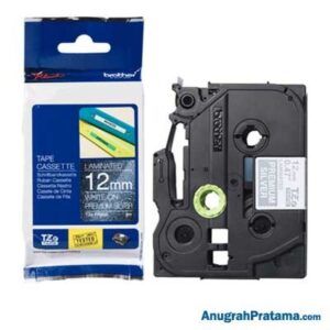 BROTHER TZe-PR935 Labelling Tape Cassette (White On Premium Silver, 12mm)