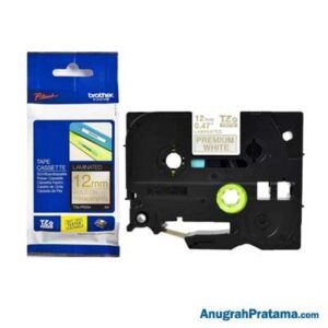 BROTHER TZE-PR234 Labelling Tape Cassette (White On Premium Gold, 12mm)