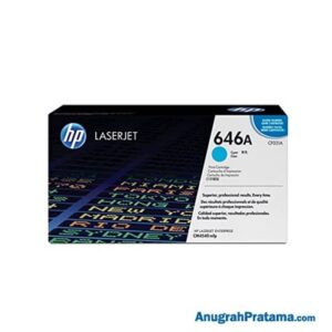 HP 646A Cyan Original LaserJet Toner Cartridge (CF031A)