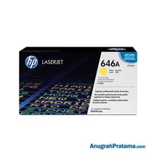 HP 646A Yellow Original LaserJet Toner Cartridge (CF032A)