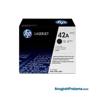 HP 42A Black Original LaserJet Toner Cartridge (Q5942A)