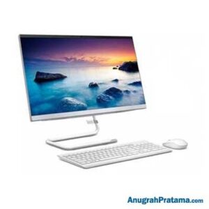 LENOVO IdeaCentre A340-22IWL (Core i3-10110U, 4GB, 1TB, VGA 2GB, Win 10, 21.5 Inch, White) AIO Desktop PC - F0EB00HEID