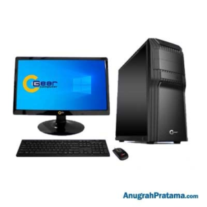 GEAR GE-3100HMW (Core i3-2100, 4GB, 500GB, Win 10, 18.5 Inch) Desktop PC