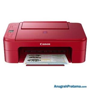 CANON PIXMA E3370 All in One InkJet Printer - Red