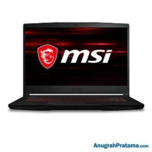 MSI GF63 10SCSR (Core i7-10750H, 8GB, 256GB SSD, VGA 4GB, Win 10, 15.6 Inch, Black) Notebook
