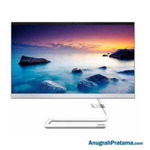 LENOVO IdeaCentre A340-24ICK (Core i5-9400T, 8GB, 1TB, VGA 2GB, Win 10, 23.8 Inch Touch, White) AIO Desktop PC - F0ER007CID