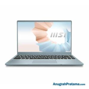 MSI Modern 14 B11SB (Core i7-1165G7, 16GB, 512GB SSD, VGA 2GB, Win 10, 14 Inch, Bluestone) Notebook