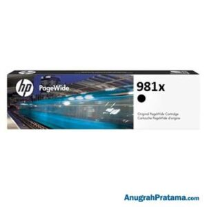 HP 981X High Yield Black Original PageWide Cartridge (L0R12A)