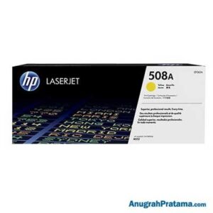 HP 508A Yellow Original LaserJet Toner Cartridge (CF362A)