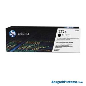 HP 312X High Yield Black Original LaserJet Toner Cartridge (CF380X)