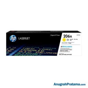 HP 206A Yellow  Original LaserJet Toner Cartridge (W2112A)