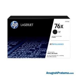 HP 76X Black LaserJet Toner Cartridge (CF276X)