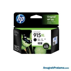 HP 915XL High Yield Black Original Ink Cartridge (3YM22AA)