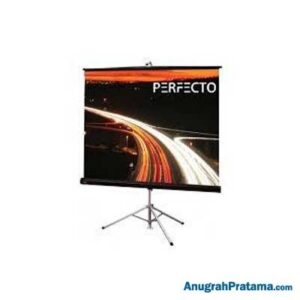 PERFECTO TSPF2121L 84 Inch Tripod Screen (213x213 cm)