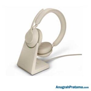 JABRA Evolve2 65 Link380a UC Stereo Stand Beige Headset [26599-989-988]