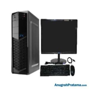 DAC H61-I3D (Core i3-3240, 8GB, 120GB SSD, DOS, 18.5 Inch, Black) AIO Desktop PC