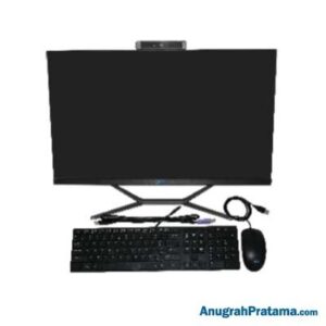 LIVA ECS D-240- 61 (Core i3-3240, 8GB, 120G SSD, DOS, 23.8 Inch, Black) AIO Desktop PC