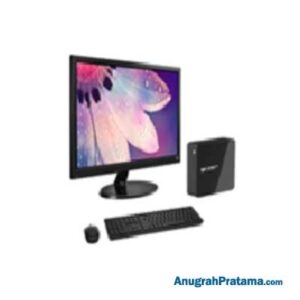 MUGEN MINI-X 3050-WPO (Celeron N3050, 4GB, 240GB SSD, Win 10 Pro, 18.5 Inch, Black) Desktop Mini PC