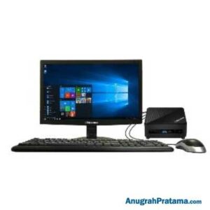 WEARNES MP-A807 (Core i7-10710U, 4GB, 120GB SSD, Win 10 Pro, 18.5 Inch, Black) Desktop Mini PC