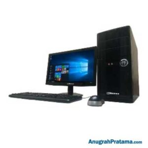 WEARNES Premiere A410L-5ST1 (Core i5-10400, 4GB, 1TB, Win 10 Pro, 18.5 Inch, Black) Desktop PC