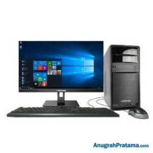WEARNES Premiere 9365L-5SP1 (Core i5-10400, 8GB, 1TB, Win 10 Pro, 23.8 Inch, Black) Desktop PC