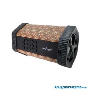 ADVANCE TP333 Speaker Bluetooh - Brown Batik