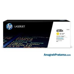 HP 658X Yellow LaserJet Toner Cartridge (W2002X)