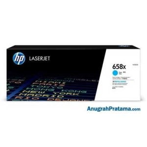 HP 658X Cyan LaserJet Toner Cartridge (W2001X)