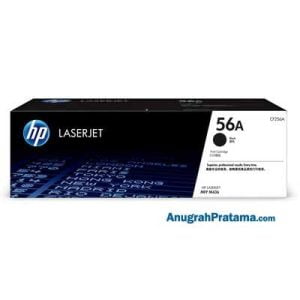 HP 56A Black Original LaserJet Toner Cartridge (CF256A)