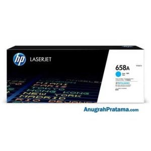 HP 658A Cyan LaserJet Toner Cartridge (W2001A)