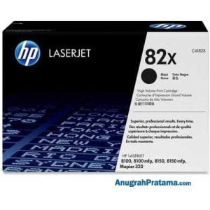 HP 82X High Yield Black Original LaserJet Toner Cartridge (C4182X)